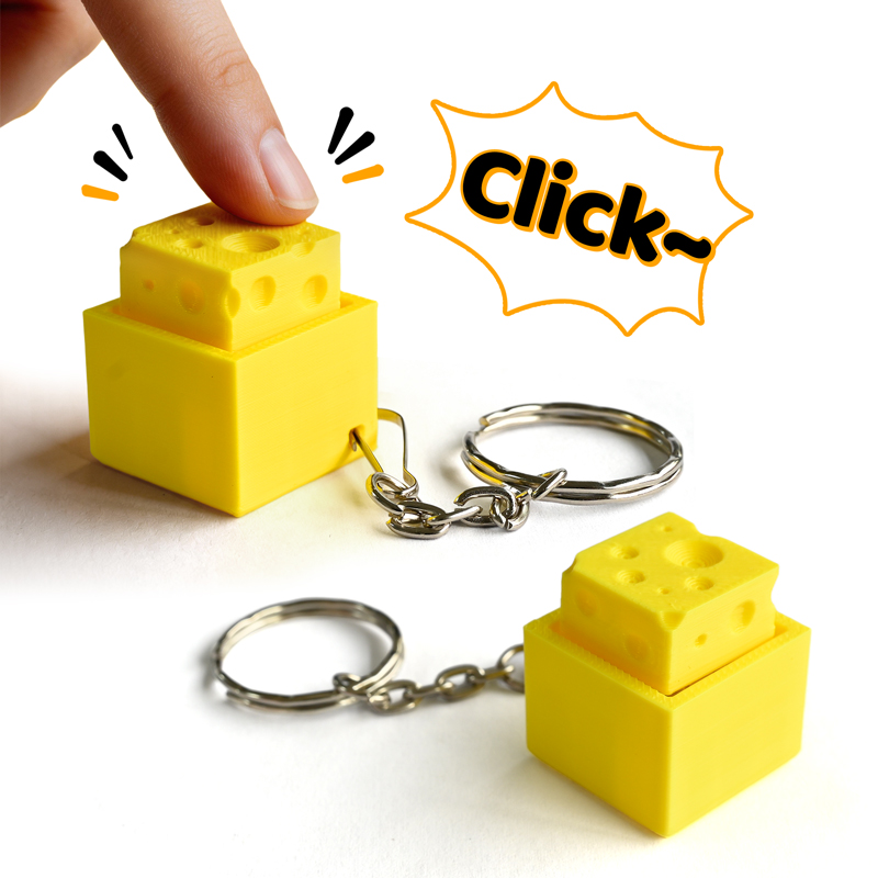 3D Printing Model - Porte-clés anti-stress 3D imprimé en forme