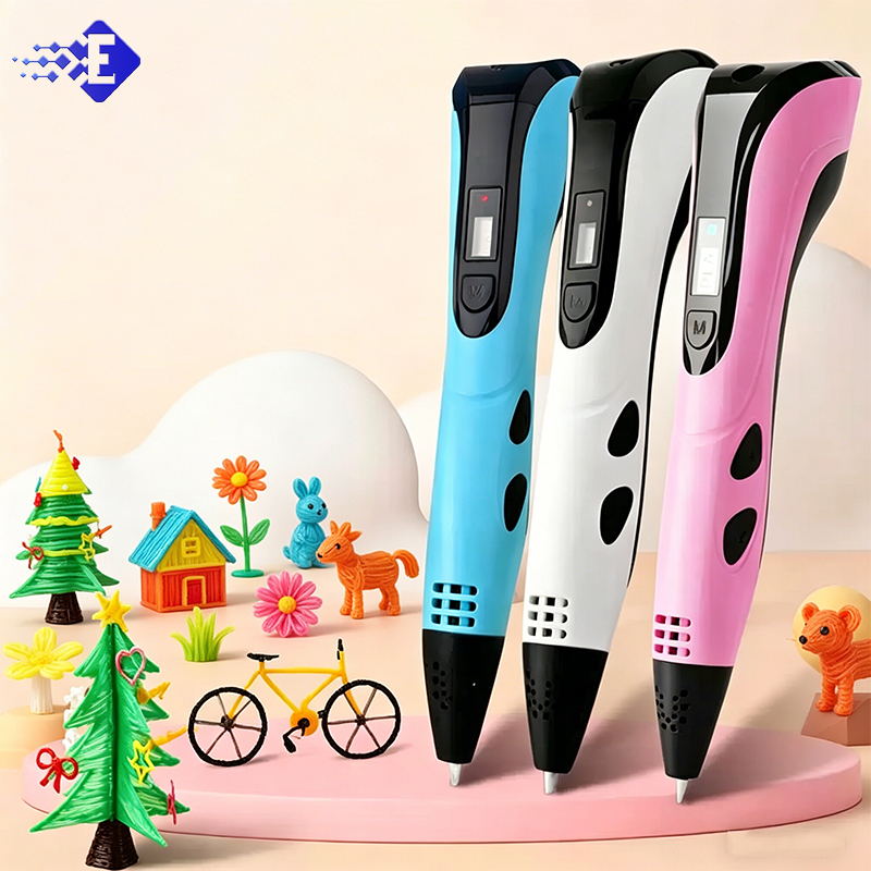 3D Printing Pen For Kids - Stylo 3D pour enfants, jouet créatif,