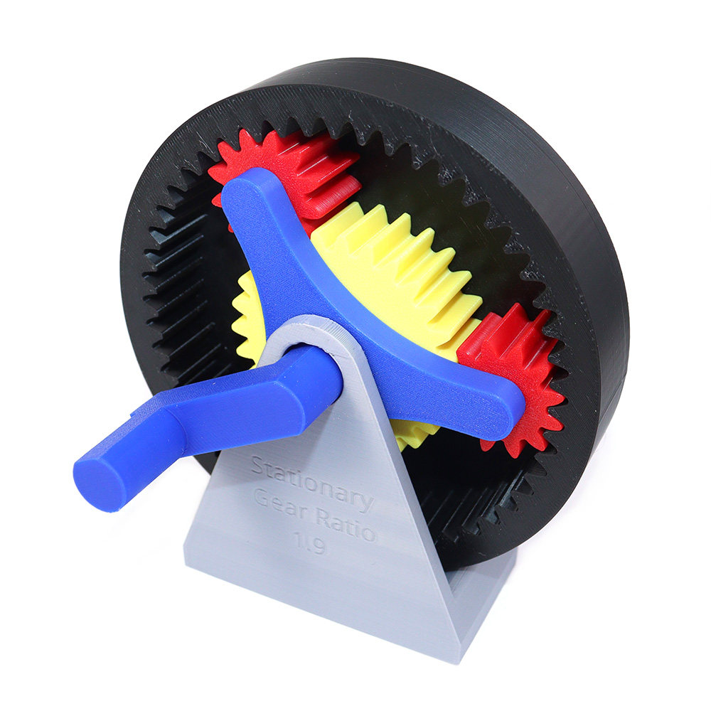 3D Printing Gears - Modèle d'engrenage planétaire assemblable, kit de