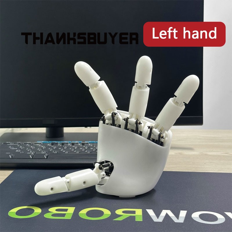 3D Printing Robot Arm - Main robotique open-source AmazingHand, main droite/gauche
