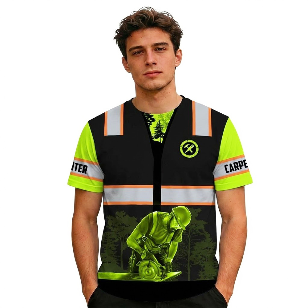 3D Printing Engineer - Carpenter 3D Imprimé Hommes T-shirt Tops,