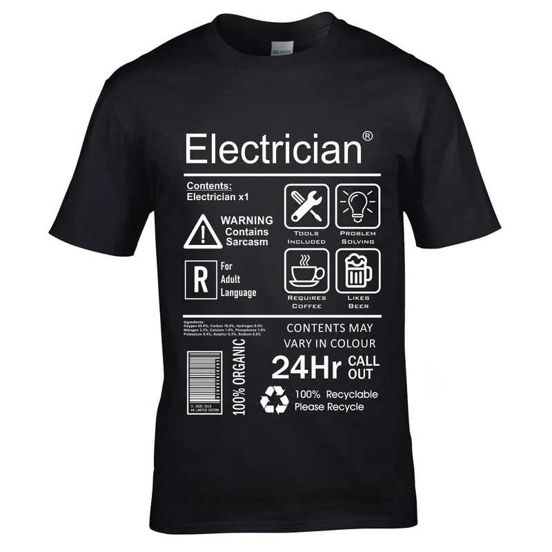 3D Printing Engineer - T-shirts pour hommes avec instructions d'entretien