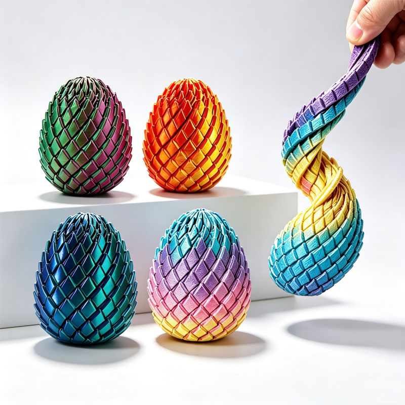 3D Printing Household Items - Œuf de dragon imprimé en 3D,