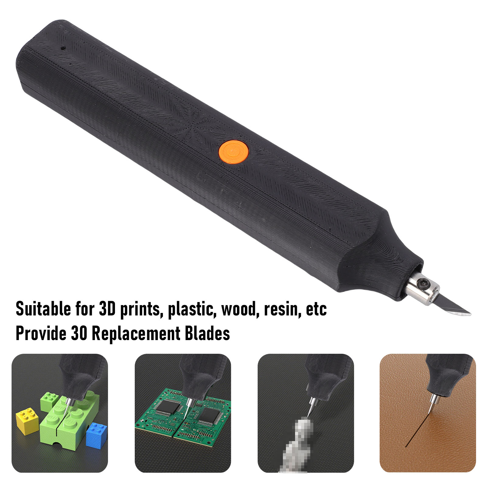 3D Printing Model - Coupeur ultrasonique 40 kHz avec 30