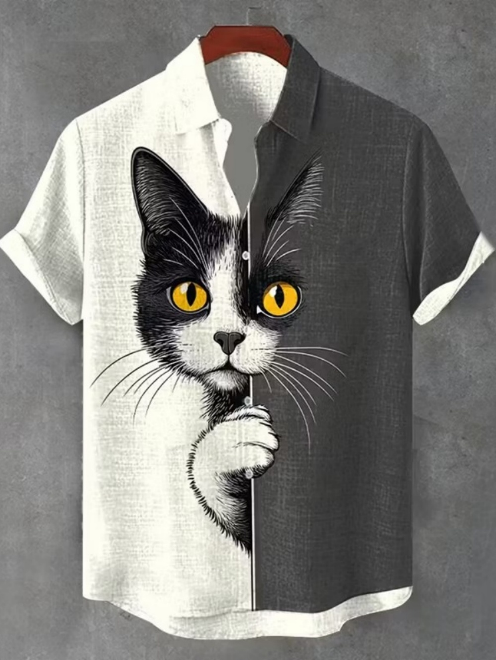 3D Printing Cancer - Chemise Hawaïenne Homme à Manches Courtes,