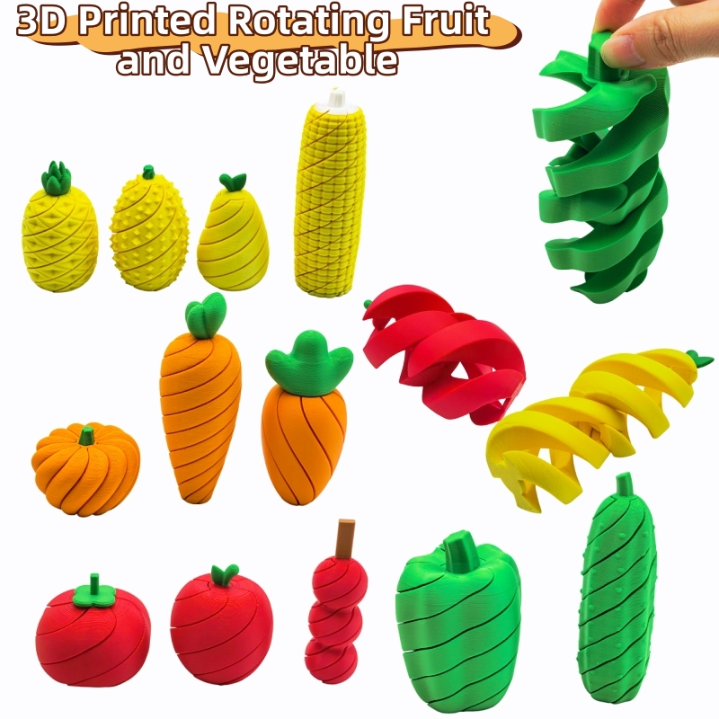 3D Printing Household Items - Série de jouets anti-stress imprimés en