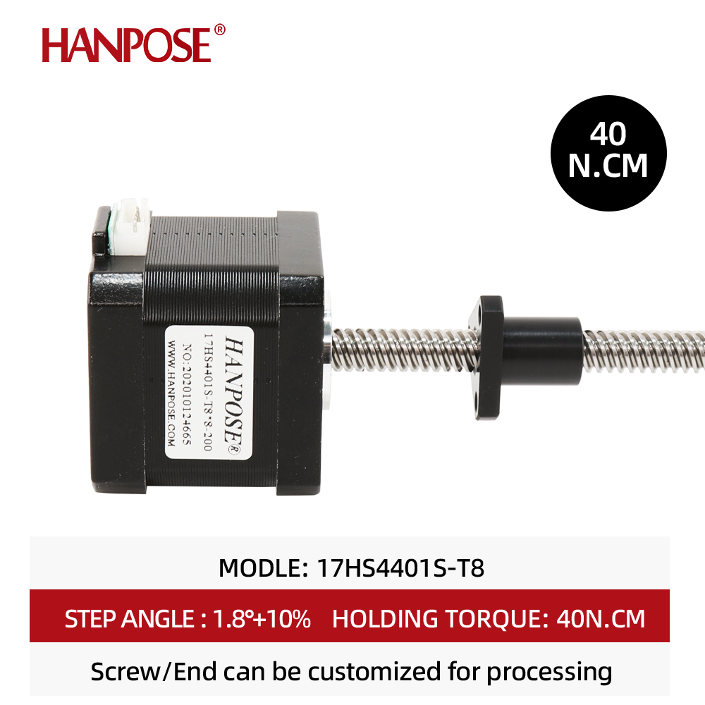 Moteur pas à pas Nema17 17HS44 - Lead Screw Stepper avis et prix