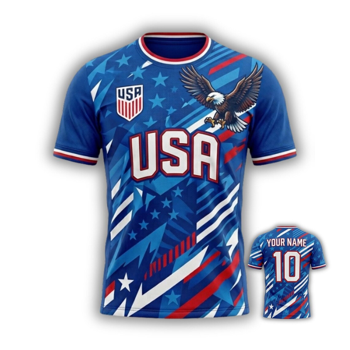 Maillot de football 3D USA per - 3D Printing Usa avis et prix