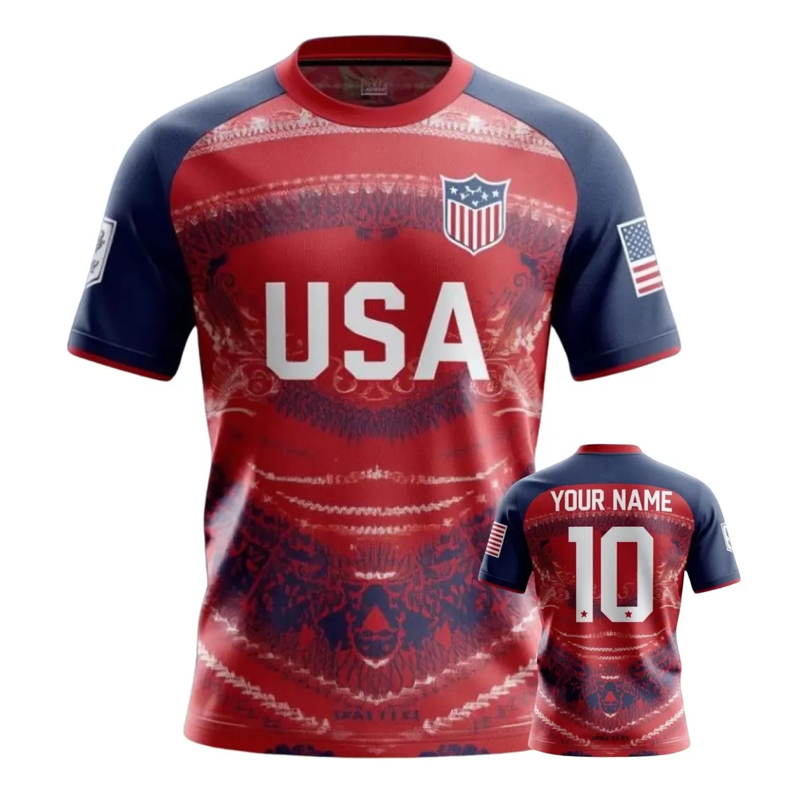 Maillot de football 3D USA per - 3D Printing Usa avis et prix