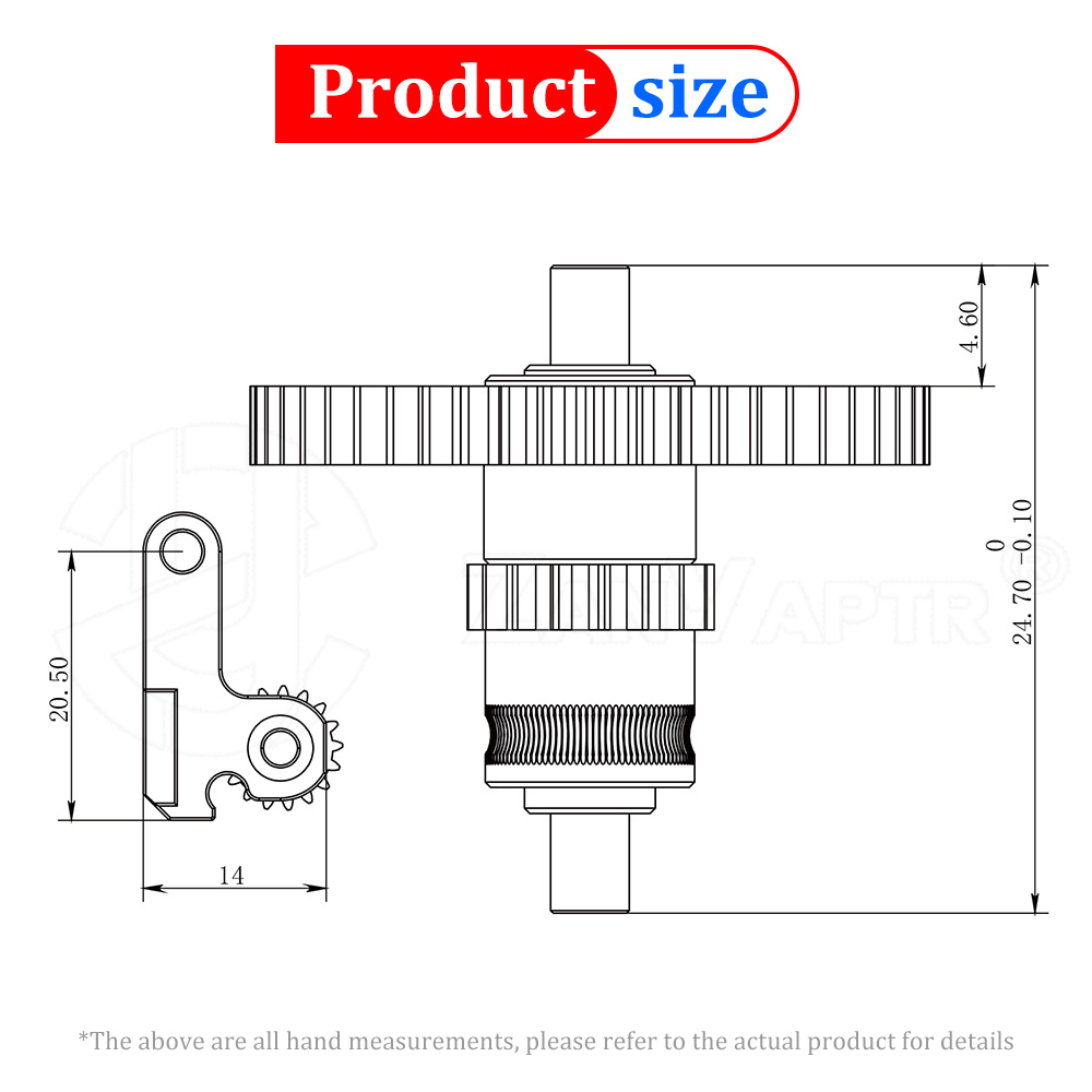 Kit d'extrusion amélioré pour  - 3D Printing Gears avis et prix