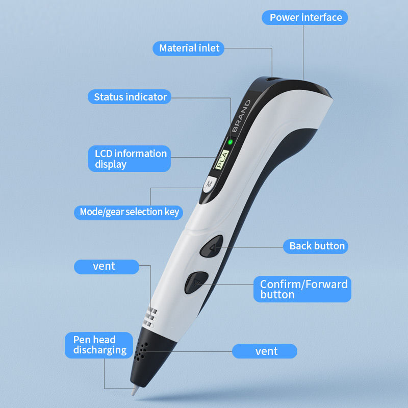 Nouveau stylo 3D stylo d'impre - 3D Printing Pen For Kids avis et prix