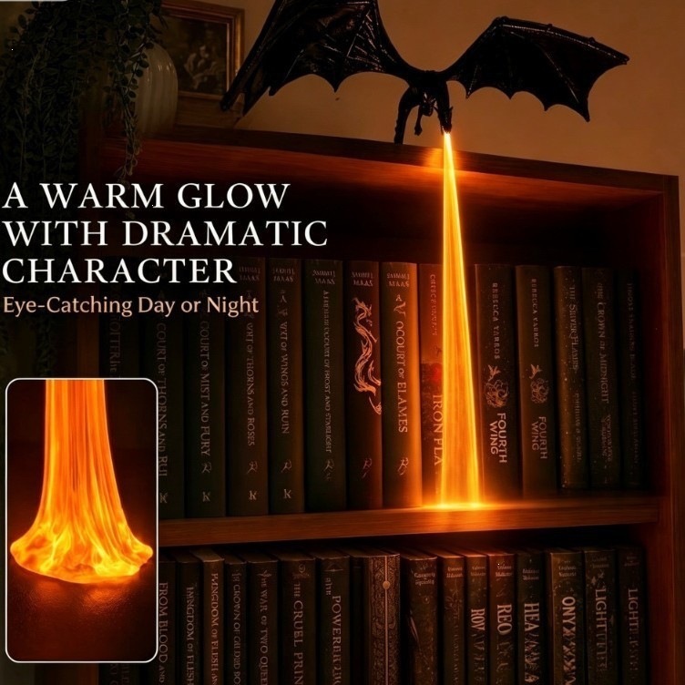 Lampe LED Dragon Souffleur de  - 3D Printing Household Items avis et prix