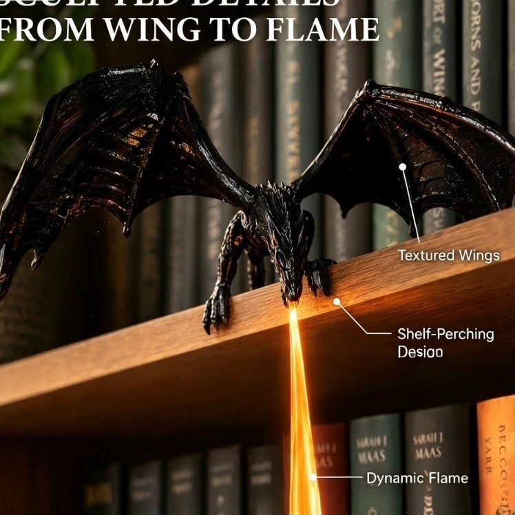 Lampe LED Dragon Souffleur de  - 3D Printing Household Items avis et prix