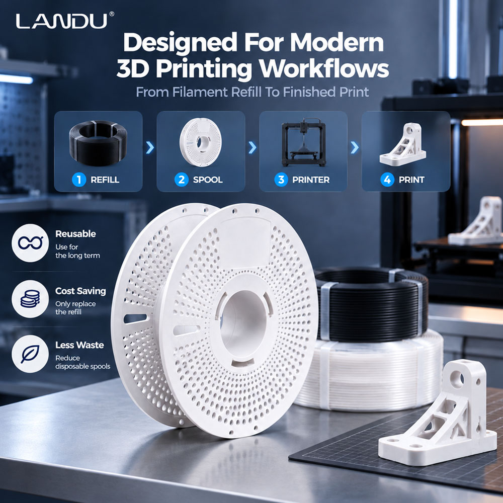 Bobine de filament vide réutil - 3D Printing High Temperature Materials avis et prix