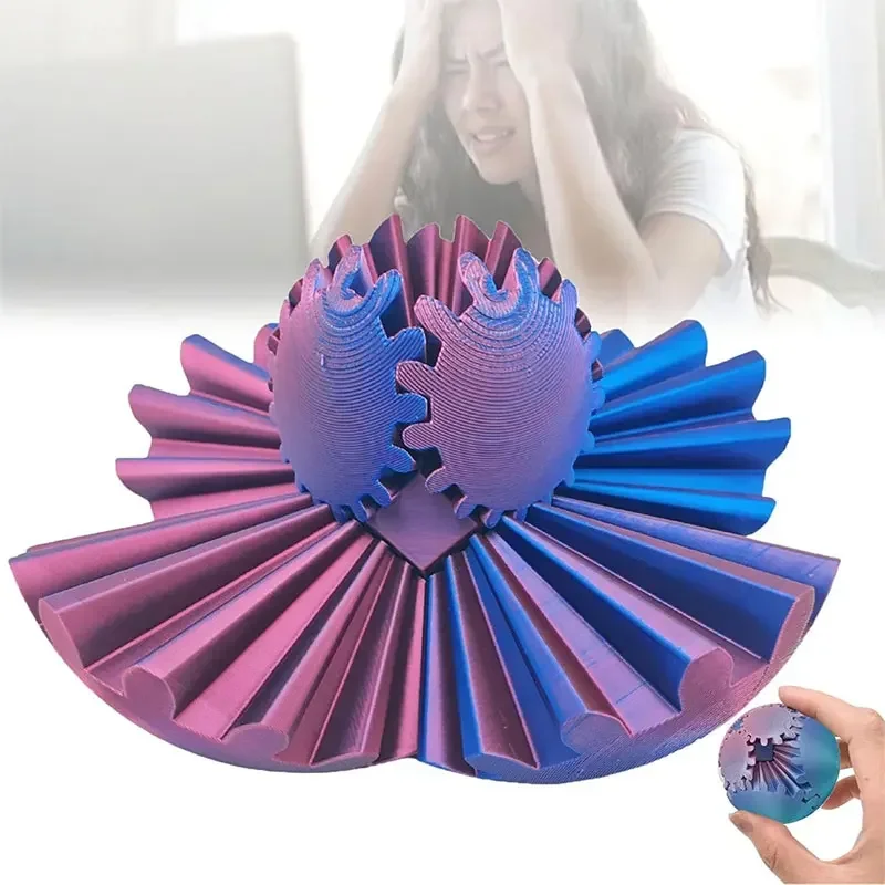 Balle rotative imprimée en 3D, - 3D Printing Gears avis et prix