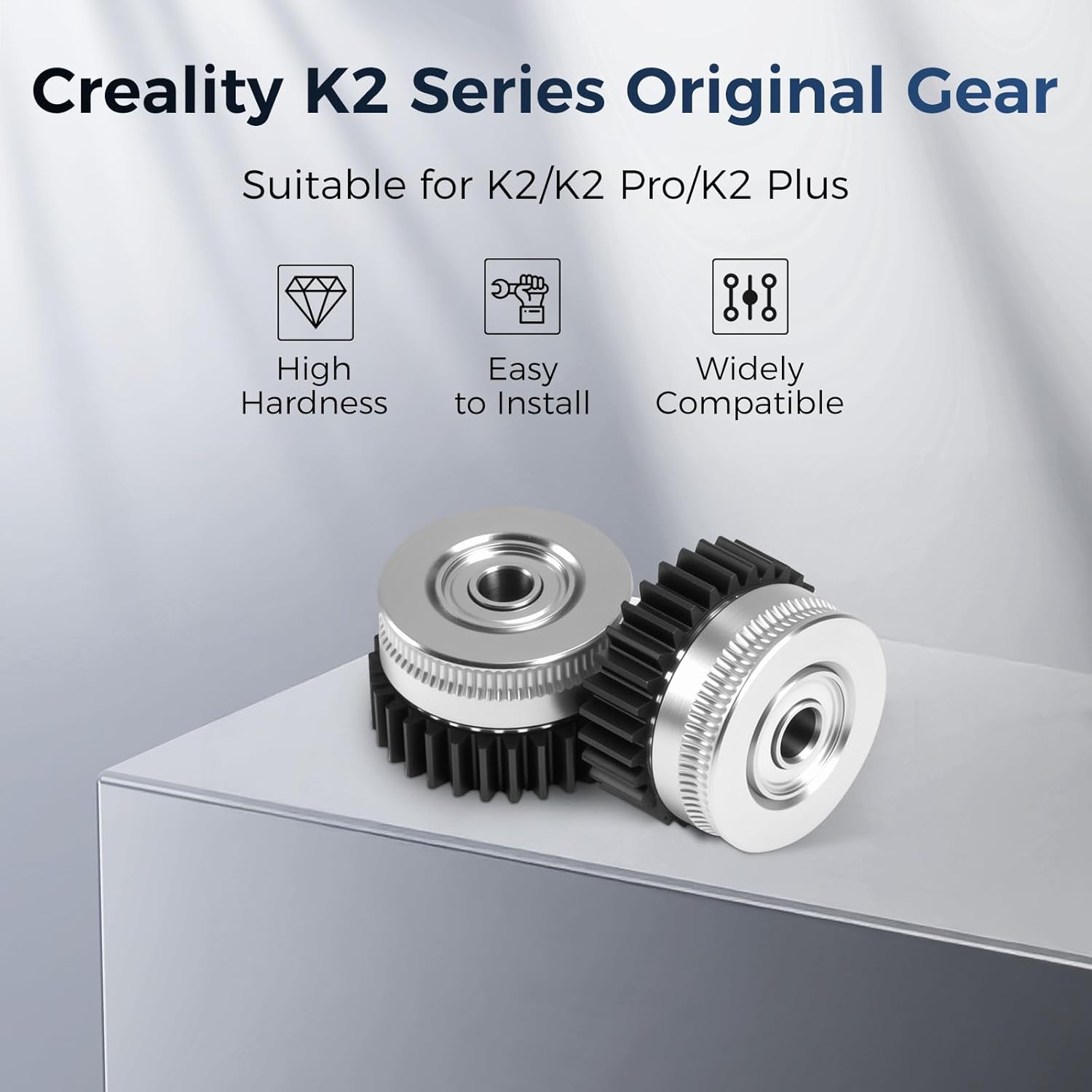 Creality 2 pièces K2 Plus/K2/K - 3D Printing Gears avis et prix