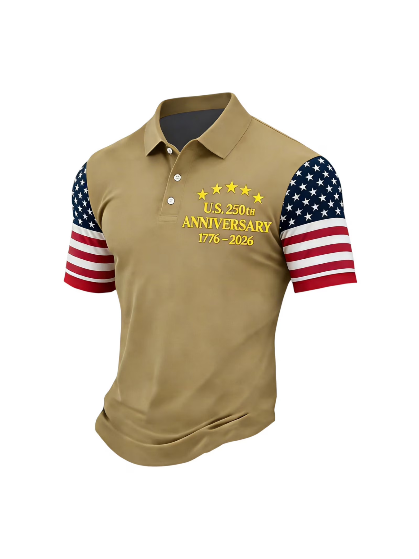 Polo patriotique USA pour homm - 3D Printing Usa avis et prix
