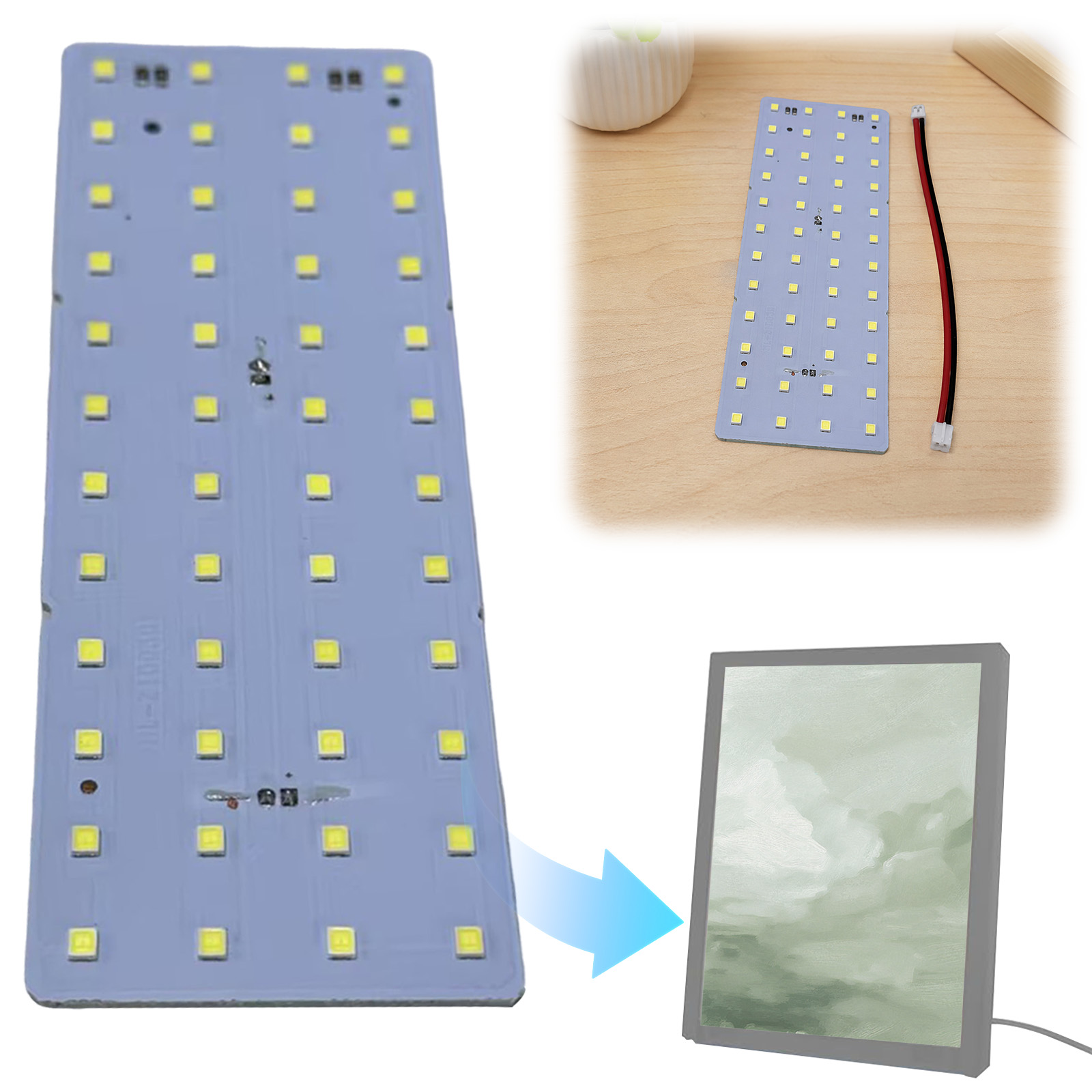 Panneaux lumineux LED de rempl - 3D Printing Model avis et prix