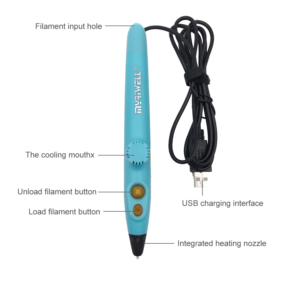Myriwell – nouveau stylo d'imp - 3D Printing Pen For Kids avis et prix
