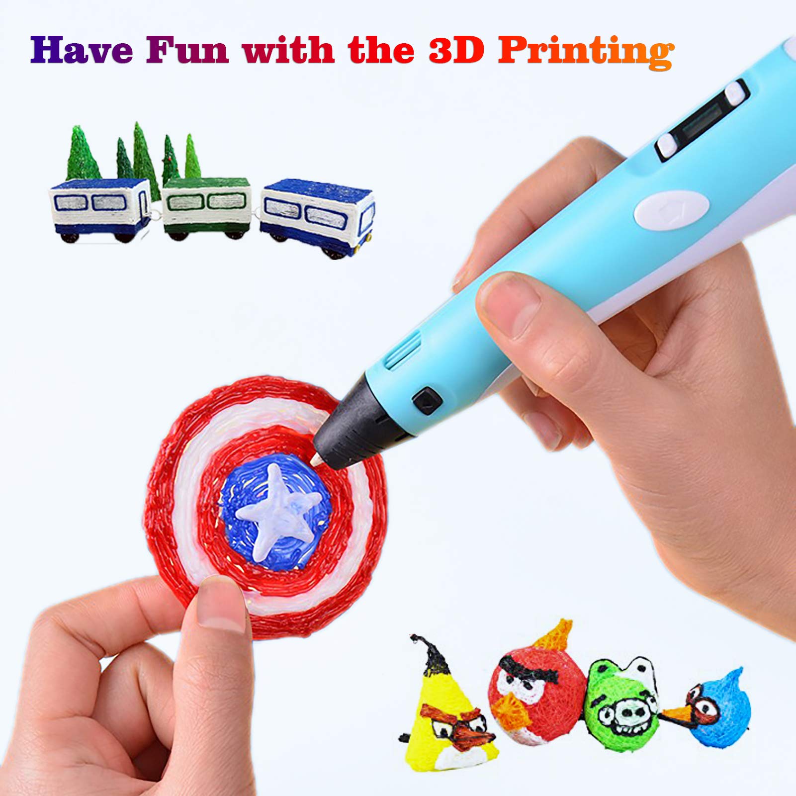 Filament PLA 40 couleurs pour  - 3D Printing Pen For Kids avis et prix