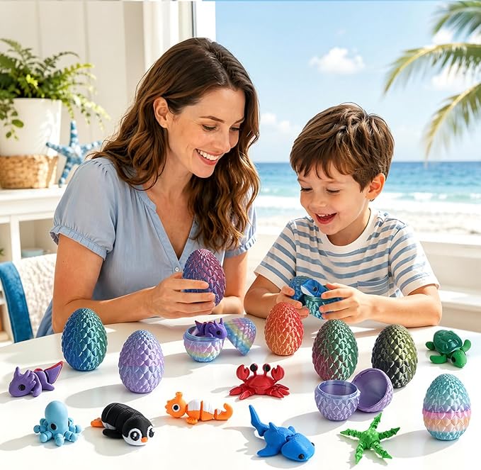 24 pièces d'œufs surprise impr - 3D Printing Model avis et prix