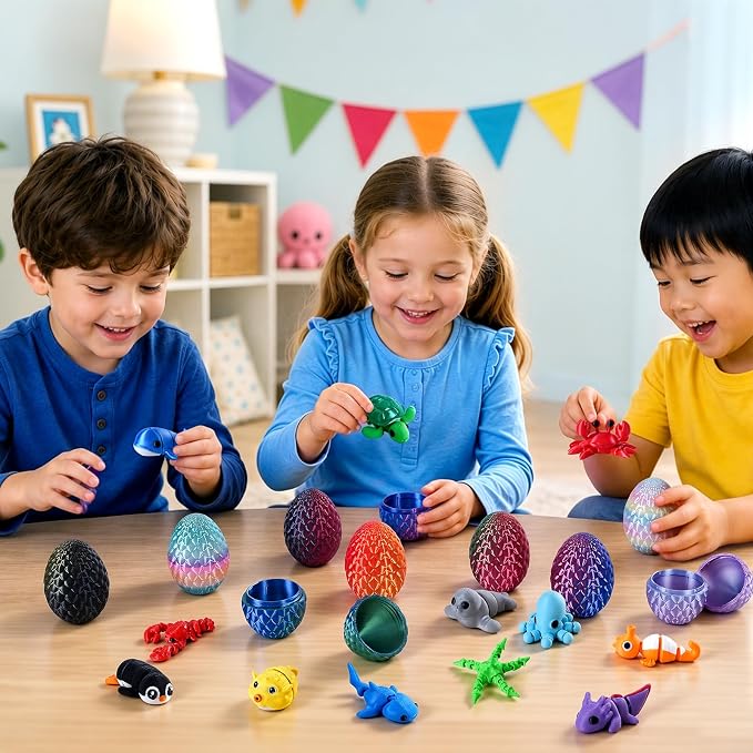 24 pièces d'œufs surprise impr - 3D Printing Model avis et prix